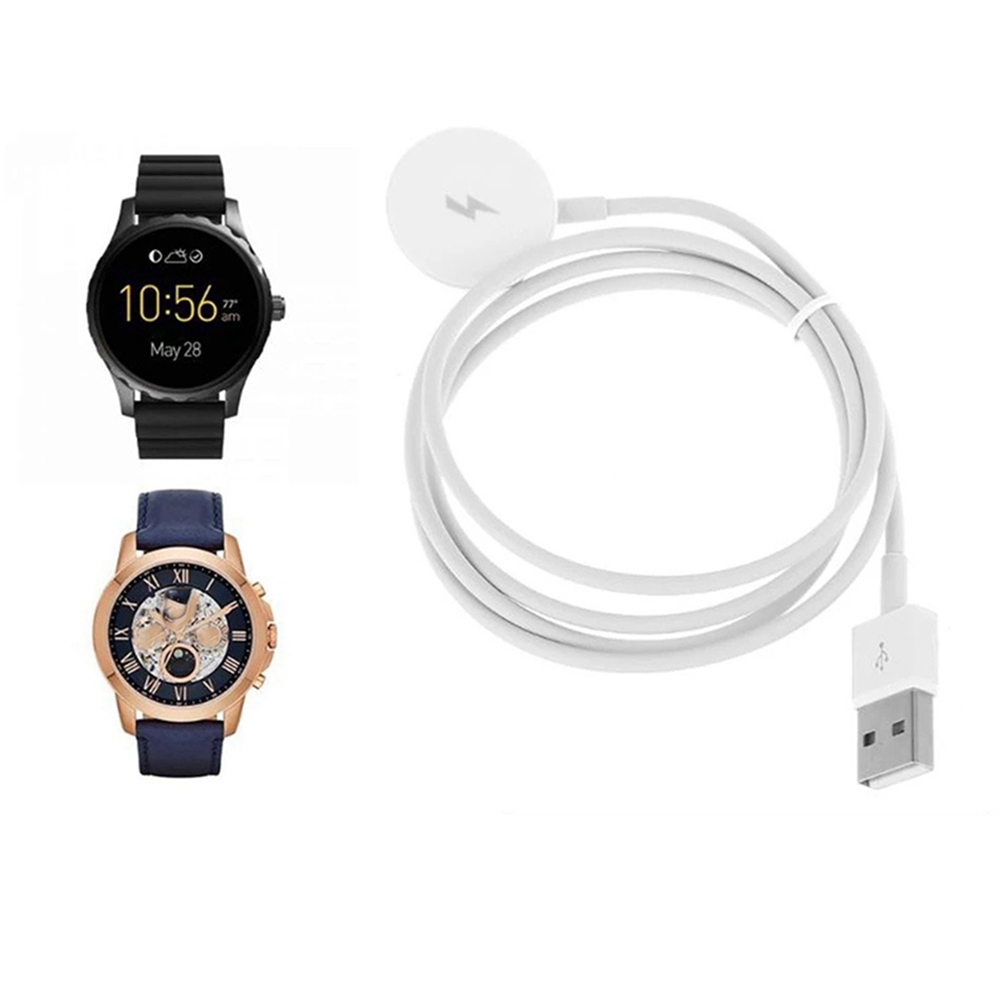 Fossil Watches Smartwatch Gen 3 - ที่ชาร์จนาฬิกาแบบซุปเปอร์เซลล์สำหรับแท่นชาร์จสมาร์ทวอทช์ Fossil Q Gen 2 พร้อมระบบป้องกันการโอเวอร์โหลดสำหรับ