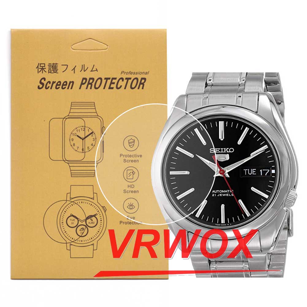 Seiko Watches Smartwatch - หน้าจอป้องกัน3 Pcs สำหรับ Seiko SNKL45 SNKL47