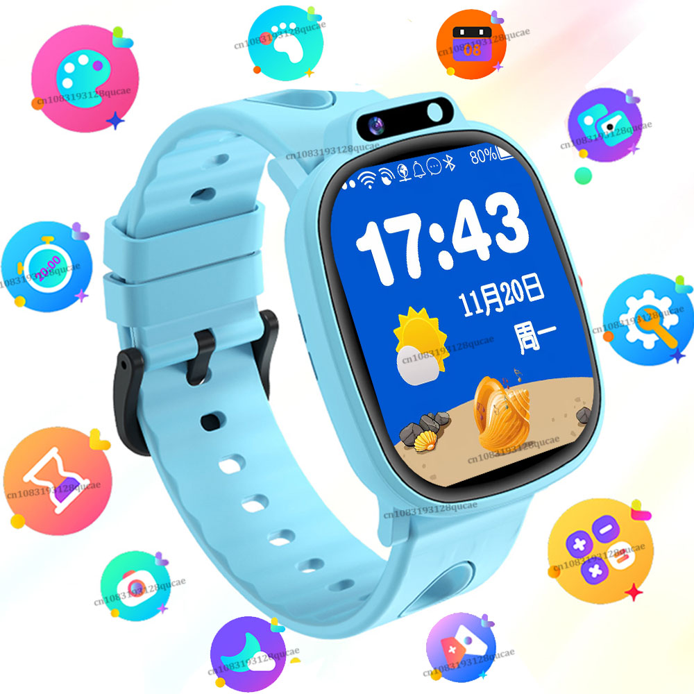 Smartwatch Watches Gift For Boys On Birthday - นาฬิกาของเล่นเด็ก ปี 2026 หน้าจอสัมผัส HD กล้องถ่ายรูป