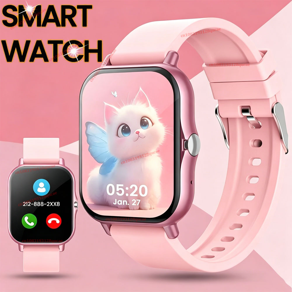 Smartwatch Digital Watches For Women - สมาร์ทวอทช์รุ่นใหม่ปี 2026 สำหรับผู้ชายและผู้หญิง ของขวัญสุดพิเศษ หน้าจอสัมผัสเต็มรูปแบบ นาฬิกาออกกำลังกาย