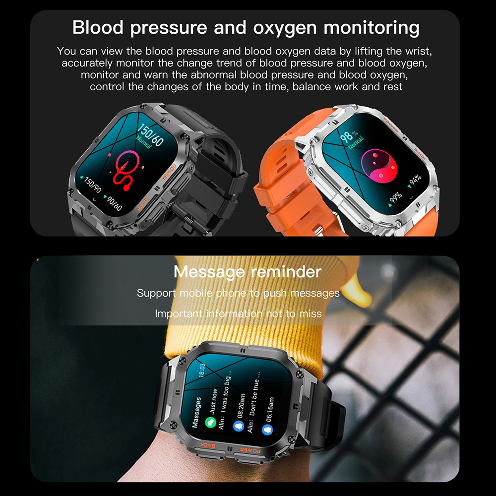 นาฬิกาอัจฉริยะ K61 Pro สำหรับผ - Smartwatch Digital Watches For Women บทวิจารณ์และราคา