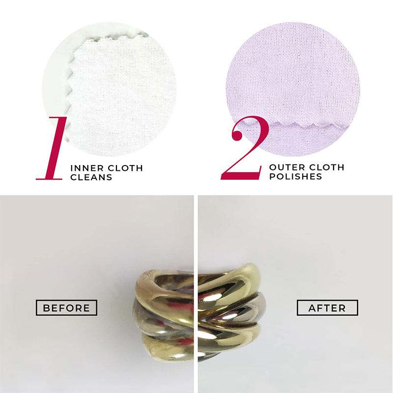 นักเลงผ้าขัดทอง28X35.5ซม. ผ้าฝ - Watch Polishing Cloth บทวิจารณ์และราคา