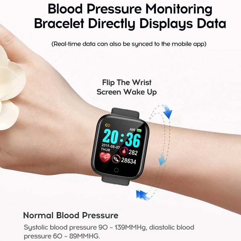 สมาร์ทวอทช์ผู้ชายผู้หญิงนาฬิกา - Watch Smartwatch Android บทวิจารณ์และราคา