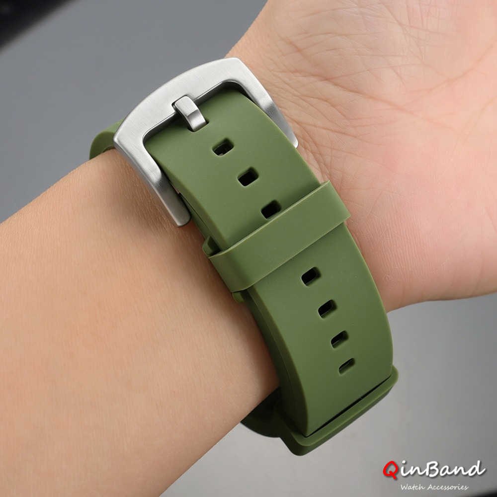 สายนาฬิกาซิลิโคนยางขนาด 20 มม. - Seiko Watches Smartwatch บทวิจารณ์และราคา