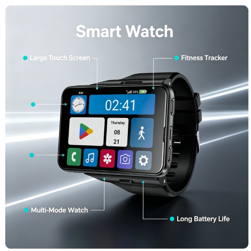 สมาร์ทวอทช์ S999 Plus, สมาร์ทว - Watch Smartwatch Android บทวิจารณ์และราคา