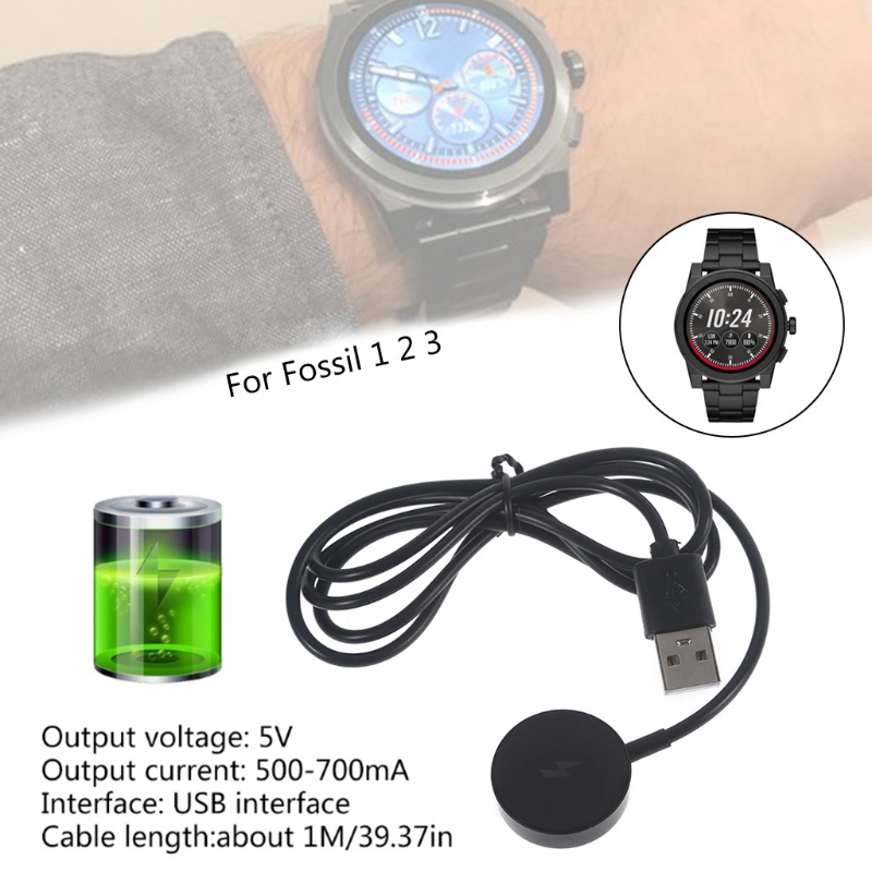 แท่นชาร์จเร็วสำหรับสมาร์ทวอทช์ - Fossil Watches Smartwatch Gen 3 บทวิจารณ์และราคา
