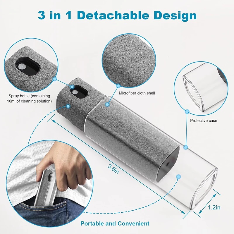 สเปรย์ทำความสะอาดหน้าจอขนาดเล็ - Watch Polishing Cloth บทวิจารณ์และราคา