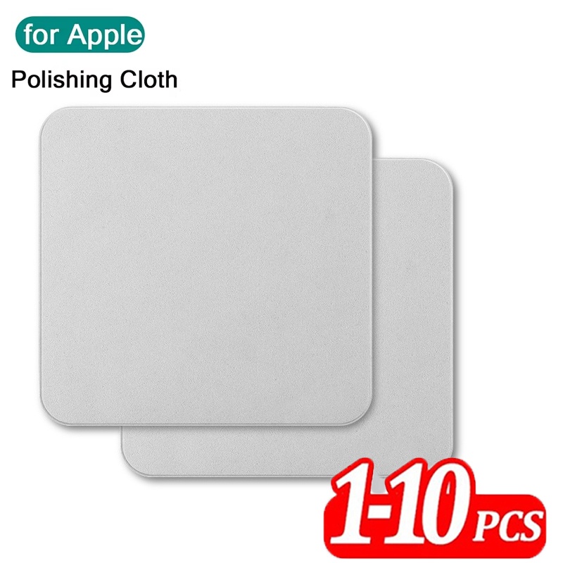 1/5/10 ชิ้น ผ้าเช็ดทำความสะอาด - Watch Polishing Cloth บทวิจารณ์และราคา