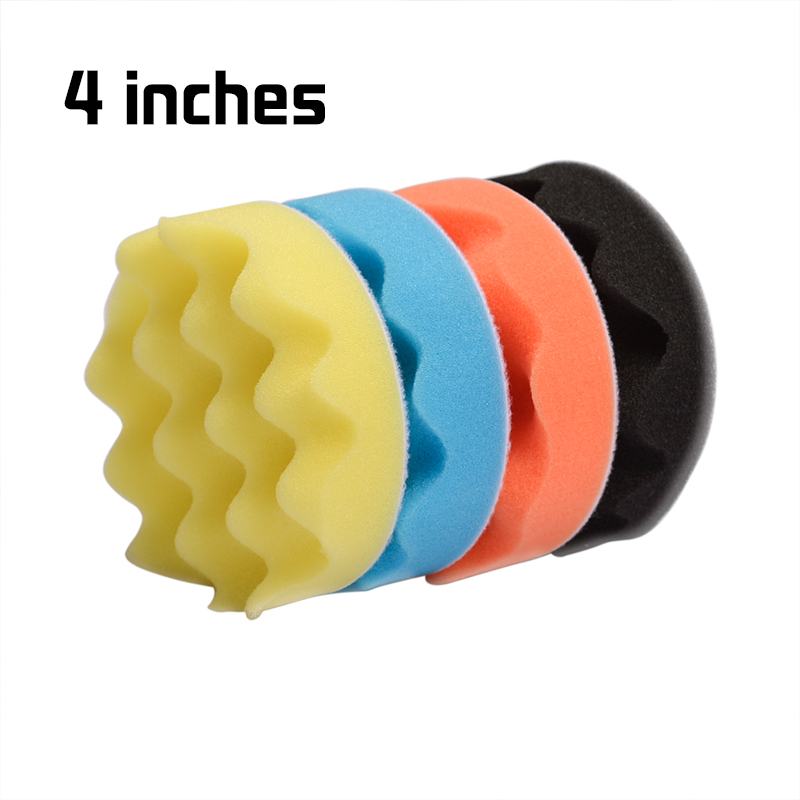 4 ชิ้น 3/4/5/6/7 นิ้วบัฟเฟอร์บ - Watch Polishing Cloth บทวิจารณ์และราคา