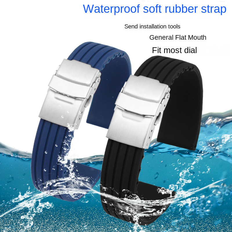 สายซิลิโคน16มม. 18มม. 20มม. 22 - Smartwatch Casio Watches For Women บทวิจารณ์และราคา