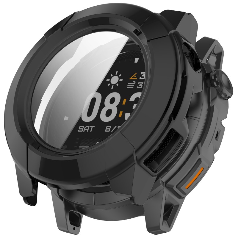 เคส PC+กระจกนิรภัยสำหรับสายรัด - Watch Smartwatch Android บทวิจารณ์และราคา