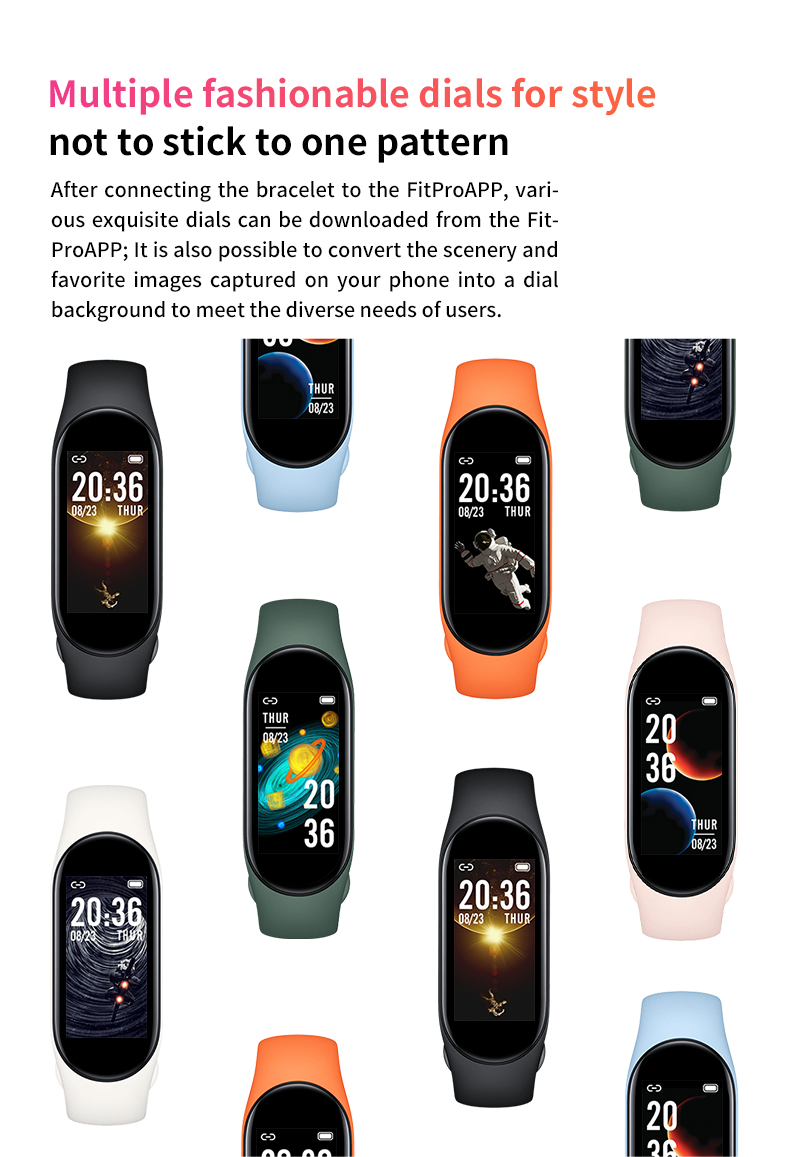 M8 สมาร์ทวอท์ชผู้ชายผู้หญิงฟิต - Smartwatch Digital Watches For Women บทวิจารณ์และราคา