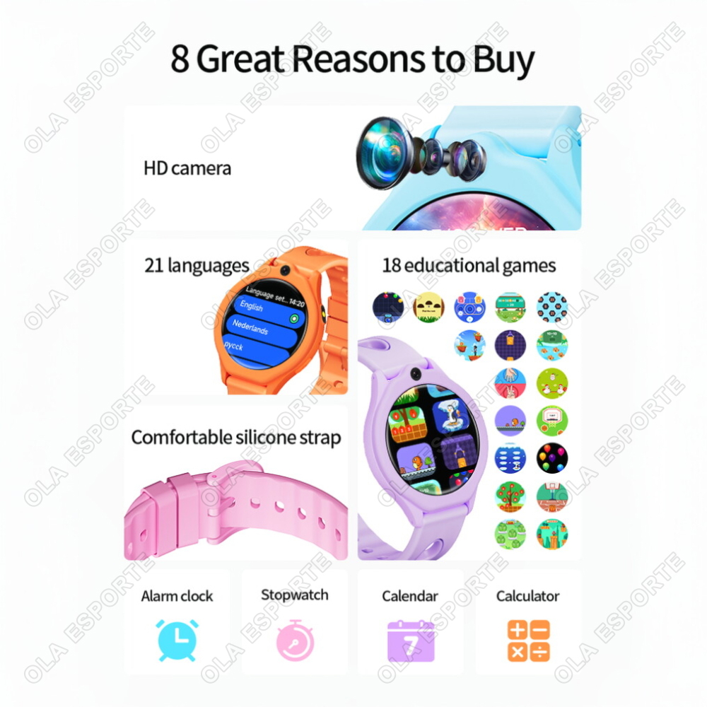 2026 ใหม่สมาร์ทวอทช์สำหรับเด็ก - Smartwatch Watches Gift For Boys On Birthday บทวิจารณ์และราคา